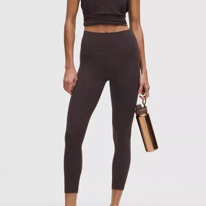 LULULEMON Wunder Train High-Rise Tight 25" in Sequoia size 4